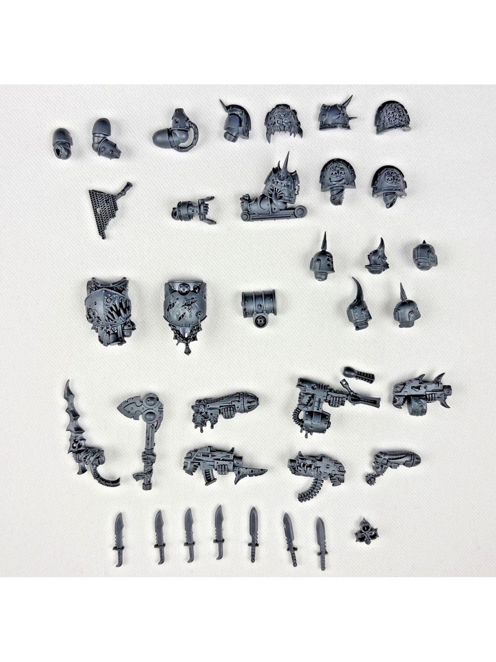Warhammer 40k Plague Marine Death Guard Chaos OOP Bits Read